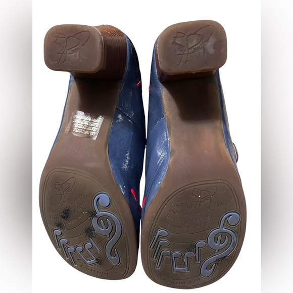 John Fluevog OPERETTAS CAVALIERI DOUBLE STRAP MARY JANE SZ 10.5  Made - Picture 8 of 13